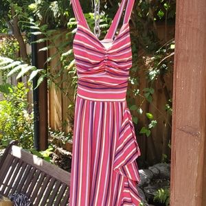 Maeve maxi stripped dress